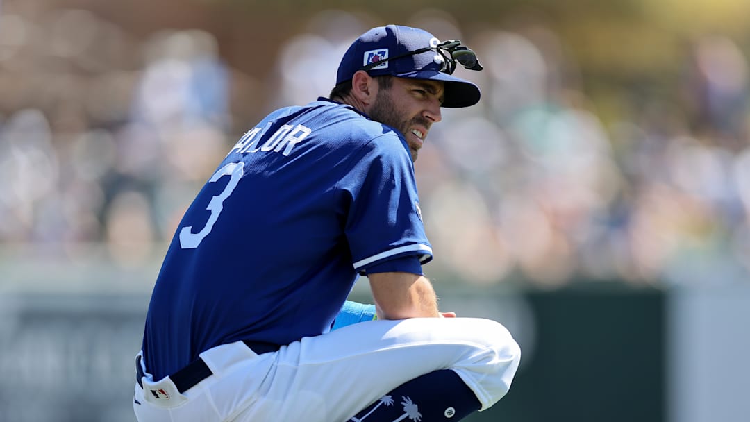 Chris Taylor - San Francisco Giants v Los Angeles Dodgers