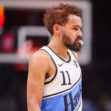 Atlanta Hawks guard Trae Young.