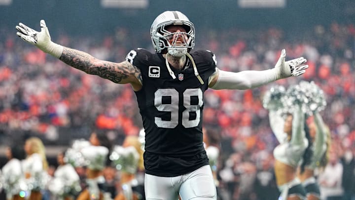 Las Vegas Raiders edge rusher Maxx Crosby