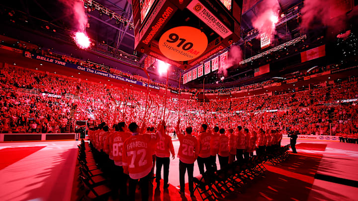 New Jersey Devils v Detroit Red Wings