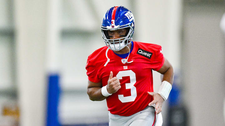 Russell Wilson signed with the New York Giants as a free agent this offseason. 