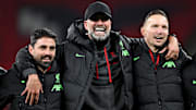 Lijnders (R) left Liverpool along with Klopp earlier this year