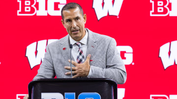 Wisconsin head coach Luke Fickell
