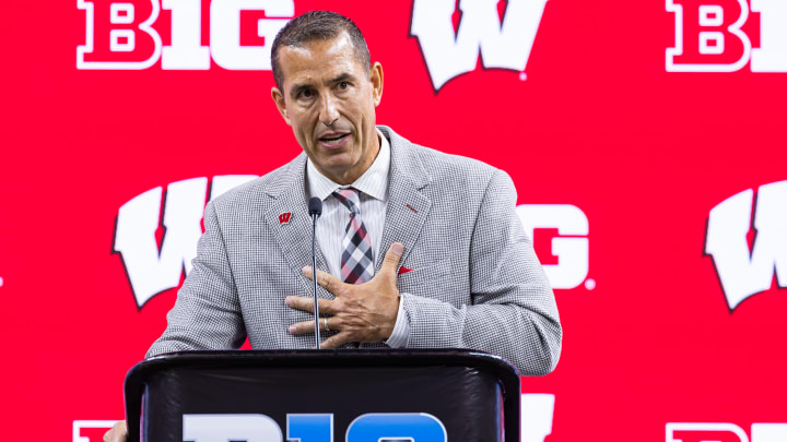 Wisconsin head coach Luke Fickell