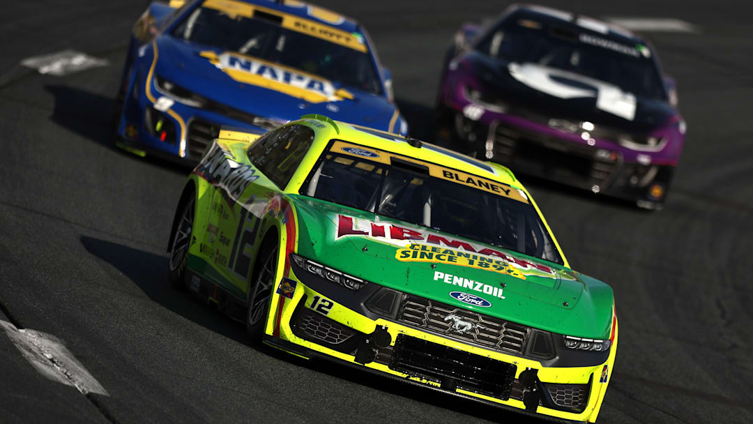 Ryan Blaney, Team Penske, Chase Elliott, Hendrick Motorsports, NASCAR Ryan Blaney, Team Penske, Chase Elliott, Hendrick Motorsports, NASCAR