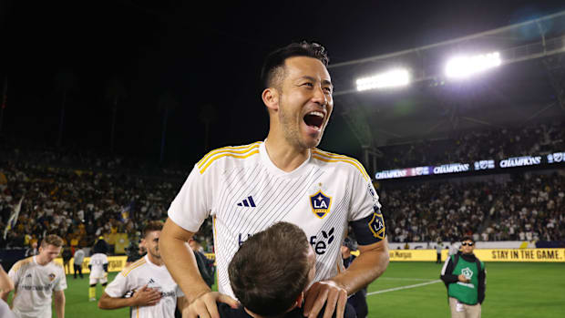 LA Galaxy defender Maya Yoshida