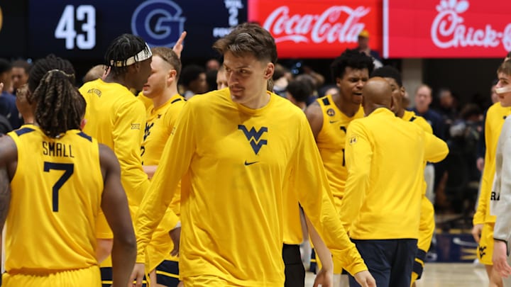 West Virginia University forward Haris Elezovic West Virginia University forward Haris Elezovic