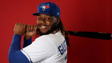 Vladimir Guerrero Jr. juega con los Azulejos de Toronto de la MLB 