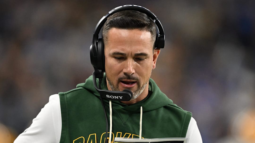 Green Bay Packers head coach Matt LaFleur