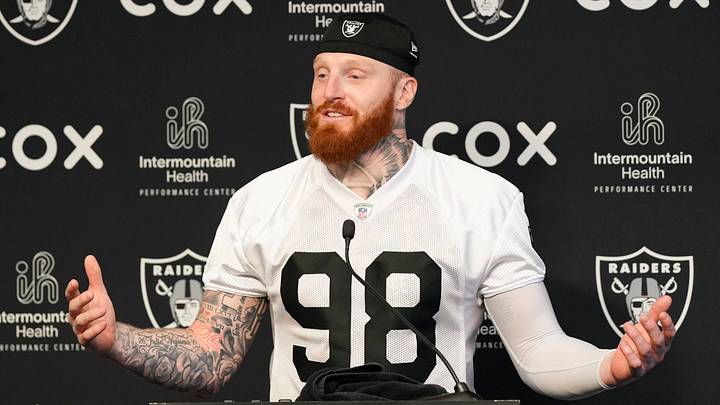 Las Vegas Raiders defensive end Maxx Crosby