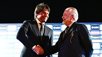 Antonio Conte e Aurelio De Laurentiis
