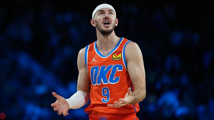 Oklahoma City Thunder guard Alex Caruso