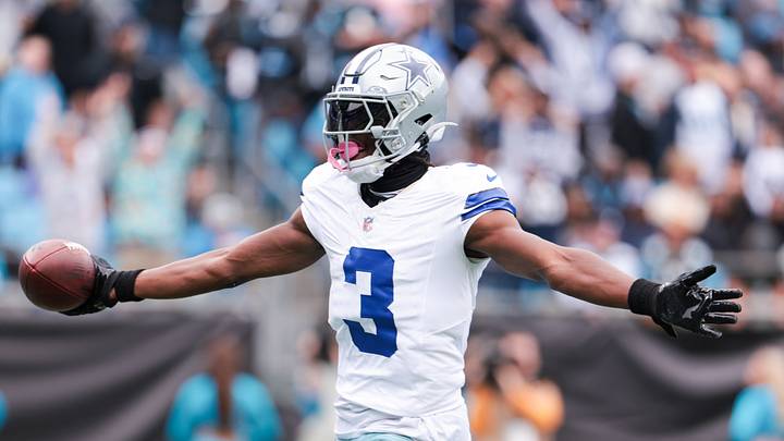 Dallas Cowboys wide receiver George Pickens (3) 