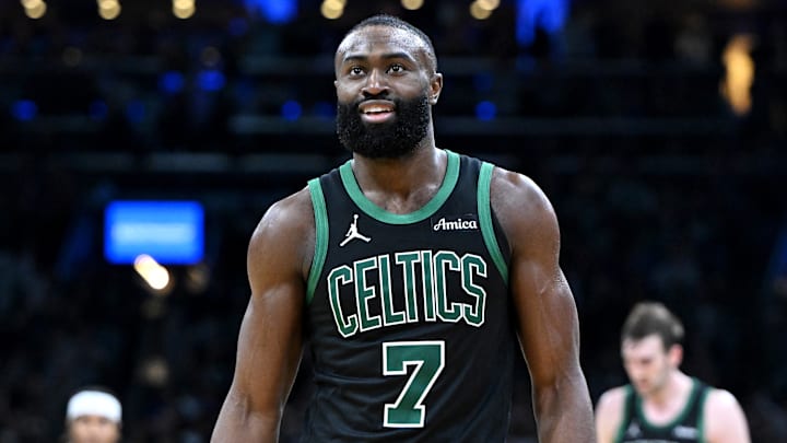 Boston Celtics wing Jaylen Brown (7).