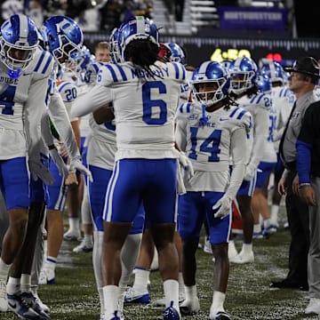 Duke football versus Northwestern