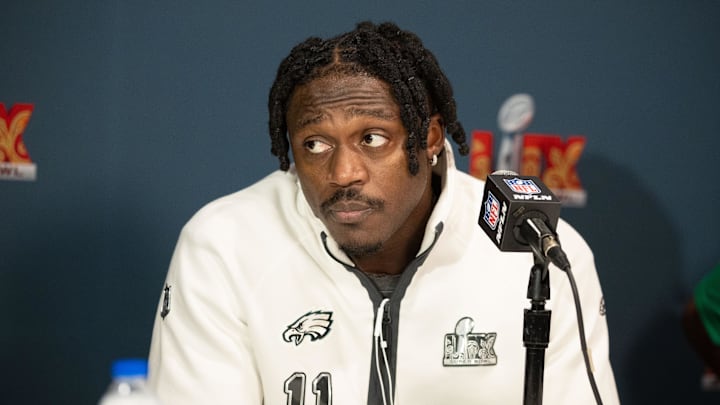 Eagles star wide receiver A.J. Brown made some telling comments about his role on the offense while playing Madden with a Twitch streamer. Eagles star wide receiver A.J. Brown made some telling comments about his role on the offense while playing Madden with a Twitch streamer.