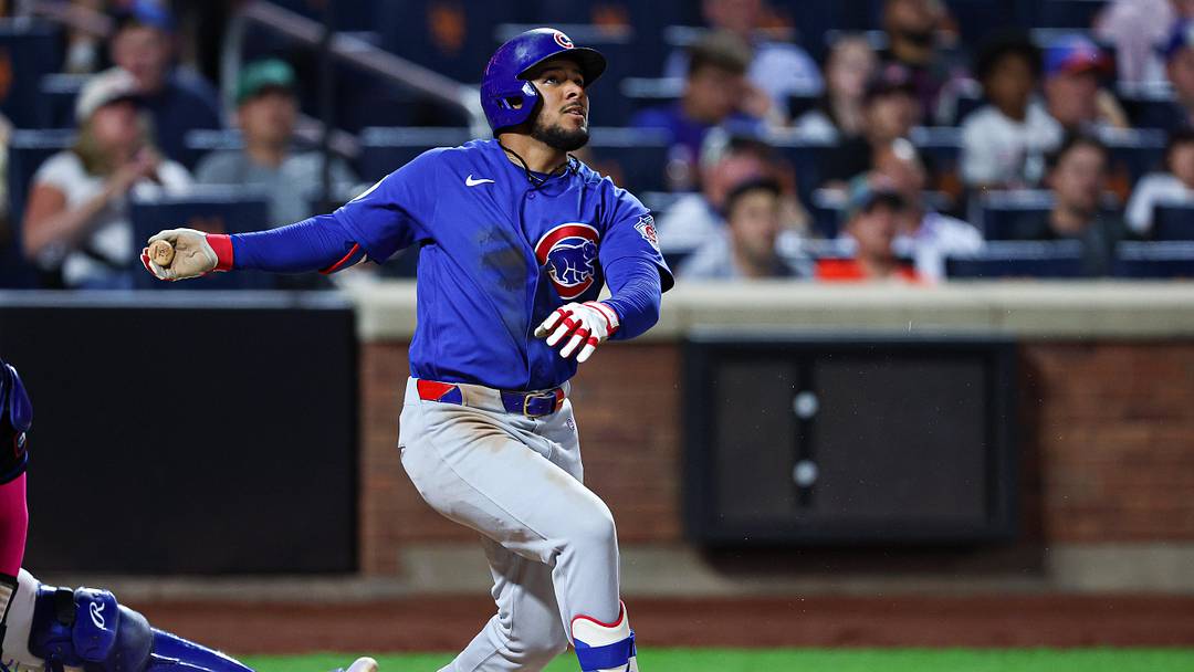 The Chicago Cubs are one win away from a sweep of the Mets.