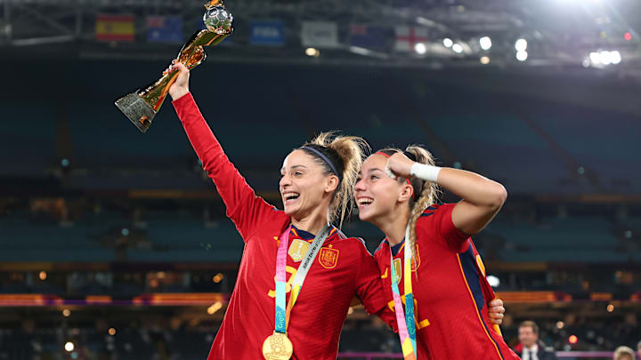 Esther e Athenea atuaram juntas no Real Madrid Esther e Athenea atuaram juntas no Real Madrid