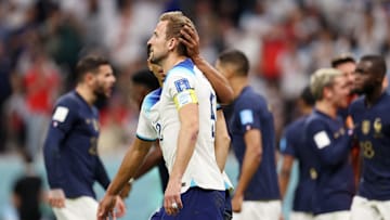 Harry Kane falló el penal decisivo ante Francia.