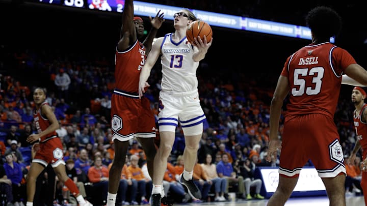 Boise State Broncos forward Andrew Meadow. Boise State Broncos forward Andrew Meadow.