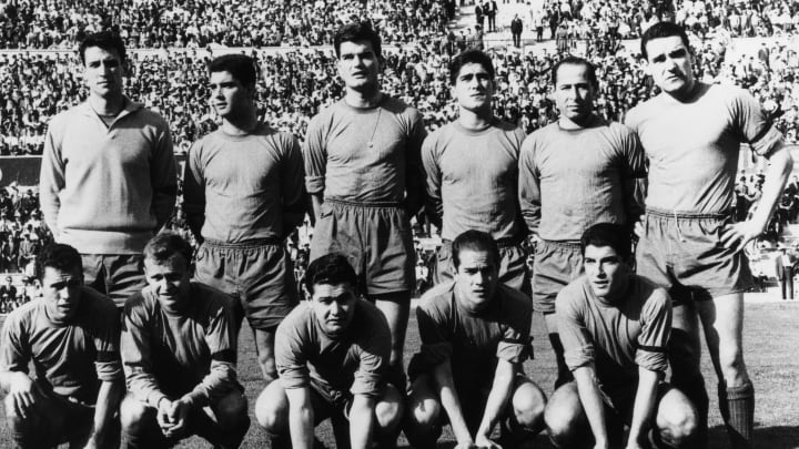 L'équipe d'Espagne à la Coupe du monde 1962
