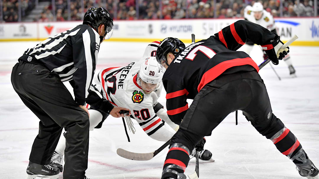 Chicago Blackhawks v Ottawa Senators