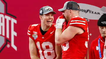 Will Howard QB and Jack Sawyer EDGE Ohio State