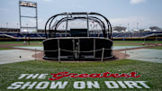 A general view of Charles Schwab Field in Omaha, Nebraska, site of the Big Ten Baseball Tournament. 