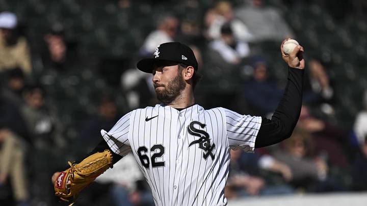 Apr 8, 2026; Chicago, Illinois, USA;  Chicago White Sox pitcher Tyler Schweitzer (62) delivers during the eighth inning against the Baltimore Orioles at Rate Field. Mandatory Credit: Matt Marton-Imagn Images