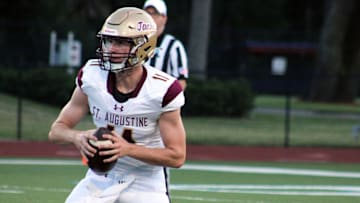 St. Augustine quarterback Locklan Hewlett  hose to sign with USF.
