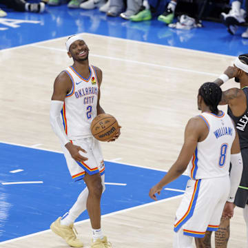Oklahoma City Thunder star Shai Gilgeous-Alexander scored 31 points in a blowout victory in Game 1 of the Western Conference finals.