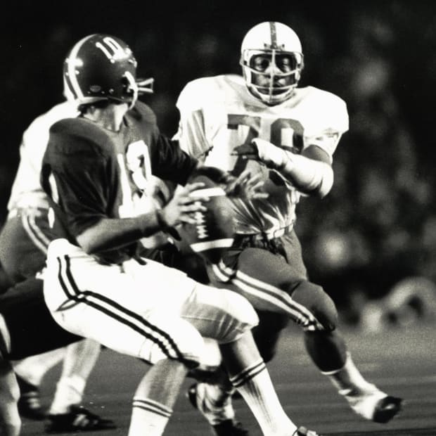 Rich Glover vs. Alabama, 1972 Orange Bowl