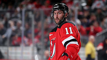 Stefan Noesen (#11 New Jersey Devils forward)
