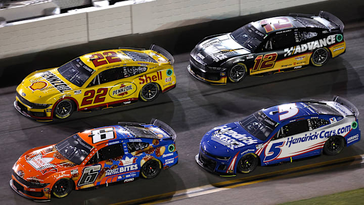 Brad Keselowski, Joey Logano, Kyle Larson, Ryan Blaney, Daytona 500, NASCAR
