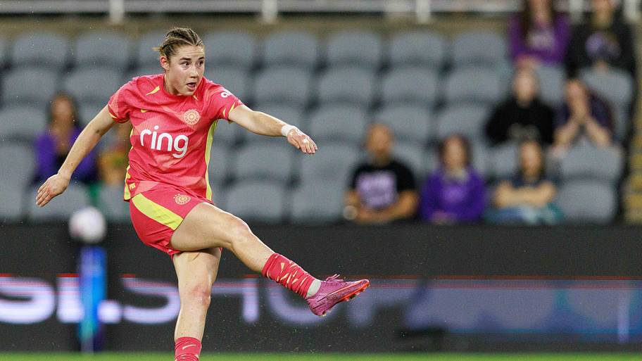 Portland Thorns FC midfielder Olivia Moultrie
