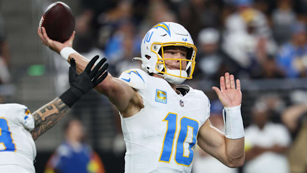 Los Angeles Chargers quarterback Justin Herbert