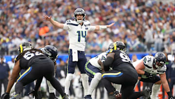 Sam Darnold of the Seattle Seahawks