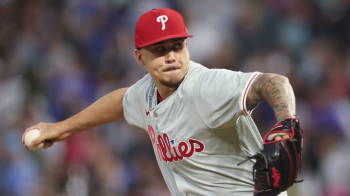 Philadelphia Phillies reliever Orion Kerkering has been dominant to this point in the season, all thanks to his fastball.