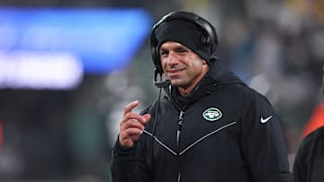 Dec 22, 2022; East Rutherford, New Jersey, USA;  New York Jets head coach Robert Saleh before the game against the Jacksonville Jaguars at MetLife Stadium. 