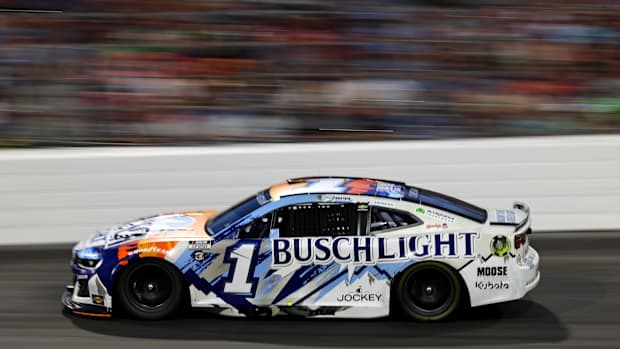 Chastain is in his fourth year driving the No. 1 Chevrolet for Trackhouse Racing.