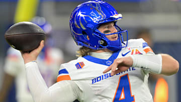 Boise State Broncos quarterback Maddux Madsen.
