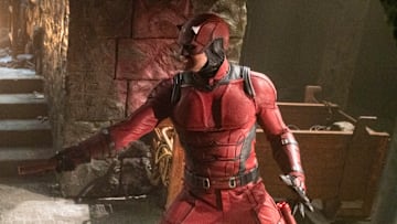 Daredevil/Matt Murdock (Charlie Cox) in Marvel Television's DAREDEVIL: BORN AGAIN, exclusively on Disney+. Photo by Giovanni Rufino. © 2024 MARVEL.