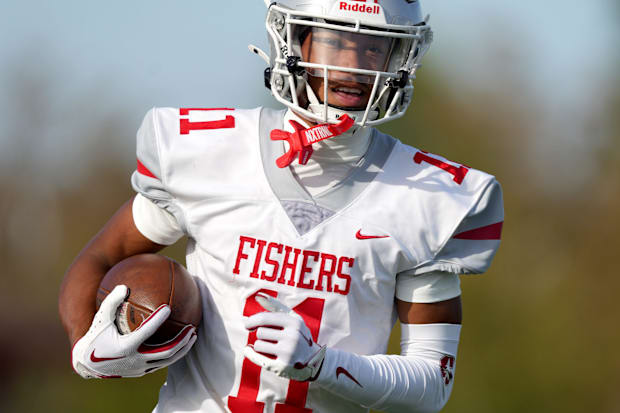 High school football field Indiana