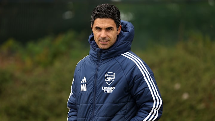 Mikel Arteta, coach des Gunners. Mikel Arteta, coach des Gunners.