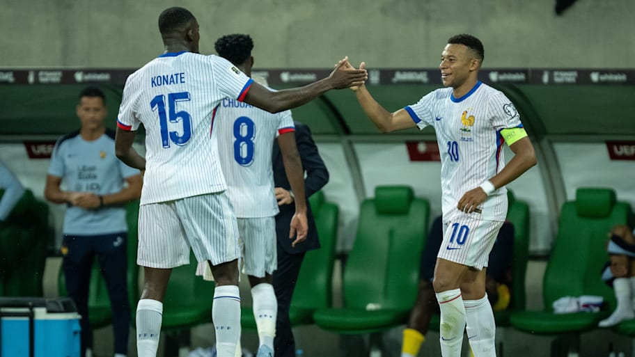 Ibrahima Konaté, Kylian Mbappé