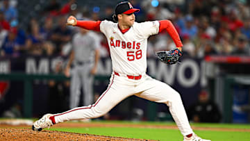 Texas Rangers v Los Angeles Angels