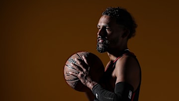 Trae Young at Atlanta Hawks Media Day