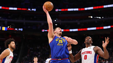 Denver Nuggets v Detroit Pistons