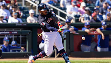 Miami Marlins First Baseman Deyvison De Los Santos 