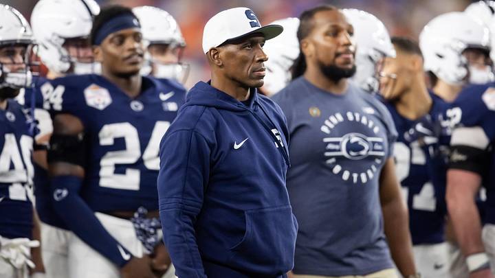 Penn State Nittany Lions safeties coach Anthony Poindexter